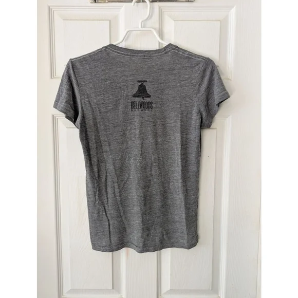 🌈BELLWOODS BREWERY | Women's Gray Wizard Wolf Graphic Short Sleeve Tee M - Picture 7 of 7